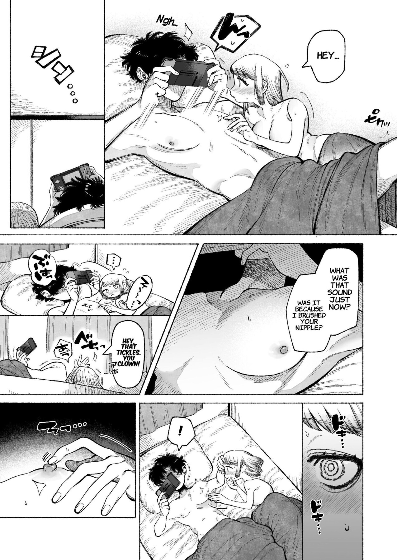 Hentai Manga Comic-My Sadistic Boyfriend Tetsu-kun Wants Me To Tease His Nipples!-Read-8